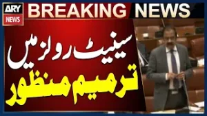 Senate Rules Amended Despite Opposition from PML-N