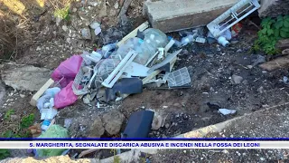 SANTA MARGHERITA, ILLEGAL DUMP AND FIRES REPORTED AT FOSSA DEI LEONI