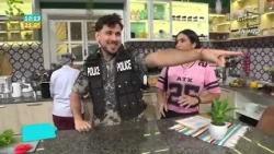 Dance-off in the Karu kitchen today 10/26/26