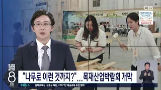 목재산업박람회 개막(TJB)
