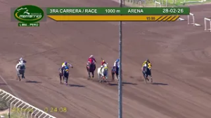 Hipódromo Monterrico - 3ra Carrera 28 Febrero 26