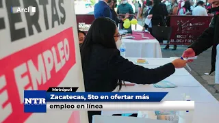 Zacatecas, 5th in offering the most jobs online