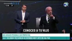Lula y Bolsonaro protagonizan un encendido debate antes del balotaje #canal7salta