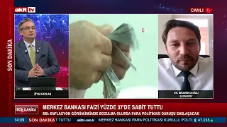 Dr. İbrahim Cevizli; MB faizi yüzde 37'de sabit tuttu #Haber #Gündem