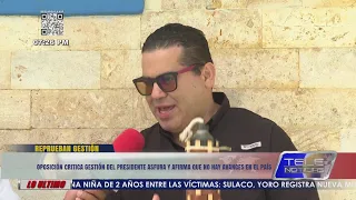 Opposition criticizes Asfura’s administration and claims there is no progress