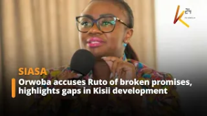 Orwoba accuses Ruto of broken promises, highlights gaps in Kisii development