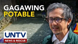 Tubig-baha na maiipon sa detention basins, planong gawing potable water