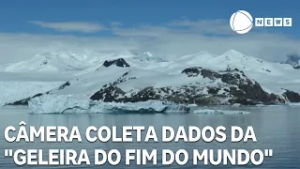 Câmera coleta dados de dentro da "geleira do fim do mundo"