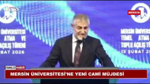 NUREDDİN NEBATİ'DEN  MERSİN ÜNİVERSİTESİ'NE CAMİ MÜJDESİ @Kanal33mersin