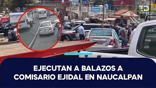 Francisco Pérez Román, ejido commissioner of San Francisco Chimalpa in Naucalpan, shot to death