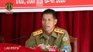ຄະນະພັກ ປກສ ແຂວງອຸດົມໄຊ ລົງຊຸກຍູ້ວຽກງານປ້ອງກັນຄວາມສະຫງົບຢູ່ເມືອງນາໝໍ້
