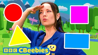 Learn Shapes for Toddlers and Kids 🟠🟨 | Evie & Friends Full Episode | CBeebies House 🌈