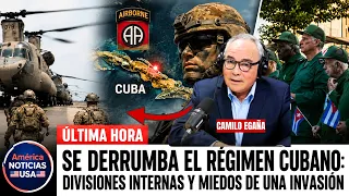 SE DERRUMBA EL RÉGIMEN CUBANO: divisiones internas y miedos de una invasión