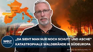 EUROPE IS BURNING! State of emergency in Spain and France – Hundreds of thousands evacuated!