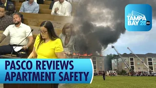 Pasco Commissioners Review Apartment Codes After Wesley Chapel Fire