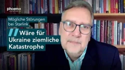 Frank Umbach (Universität Bonn) zu Störungen bei Starlink und den Folgen für die Ukraine | 14.10.26
