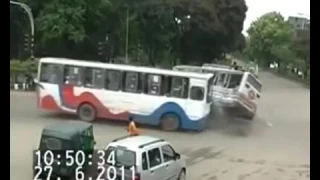 BTV : Bangladesh Live Bus Accident  CCTV Video || BTV World Unofficial