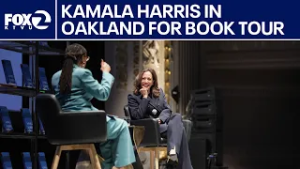 Kamala Harris draws hometown crowd in Oakland during book tour stop | KTVU