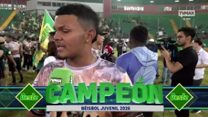 Jugadores de Panamá Oeste se expresan tras conquistar el título de campeón nacional  juvenil 2026