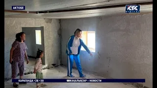 Cracks and gaps in new high-rise apartments terrify Aktobe residents