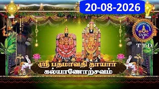Sri Padmavathi Ammavari || Kalyanotsavam || Tiruchanoor || 20-08-2026 || SVBC2 Tamil || SVBC TTD
