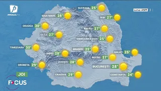 Weather - September 17. Temperatures higher than seasonal norms