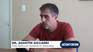 Marcos Juárez: Parte médico con dos accidentes graves en la zona urbana de la ciudad