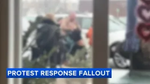 Tensions high at Quakertown School Board meeting after clash with police during protest