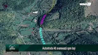 A8 Motorway advances toward Iași