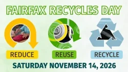 Stormwater & Fairfax Recycles Day is November 14, 2026