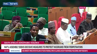 Nat'l Assembly Seeks Decisive Measures To Protect Nigerians From Xenophobic Attacks