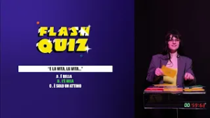 Completa la frase della canzone italiana con Angelica Bove | Flash Quiz ⚡️