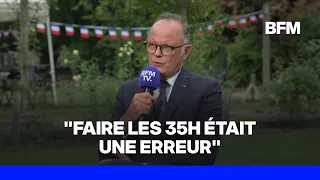 "Faire les 35h était une erreur", déclare Édouard Philippe, candidat à la présidentielle