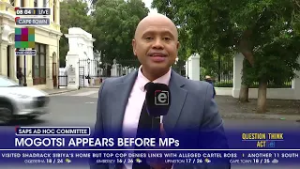 Brown Mogotsi appears before SAPS Ad Hoc Committee
