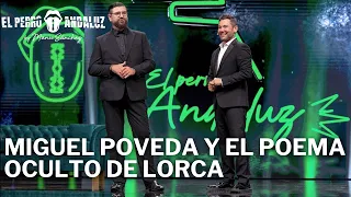 Lorca's hidden poem comes to life 93 years later for Miguel Poveda | El perro andaluz