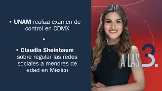 Captan Agresión a Mujer en Sonora | A Las Tres con Noelia Jiménez: 17 de Agosto 2026