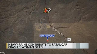 Crash kills woman in Sandoval County