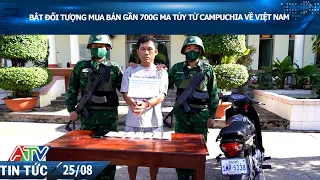 BẮT ĐỐI TƯỢNG MUA BÁN GẦN 700G MA TÚY TỪ CAMPUCHIA VỀ VIỆT NAM