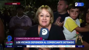 “Es una buena persona”: los vecinos se manifestaron por el comerciante detenido en Las Heras