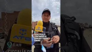 fiscalía realizó levantamiento de cadáv3r3s y restos humanos