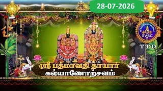 Sri Padmavathi Ammavari || Kalyanotsavam || Tiruchanoor || 28-07-2026 || SVBC2 Tamil || SVBC TTD
