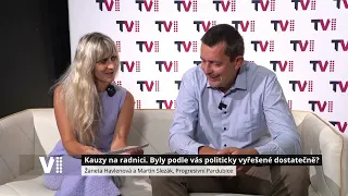 Martin Slezák a Žaneta Havlenová (Progresivní Pardubice) | Volby na radnici