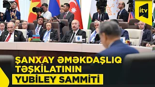 Şanxay Əməkdaşlıq Təşkilatının 25-ci yubiley sammiti keçirilib