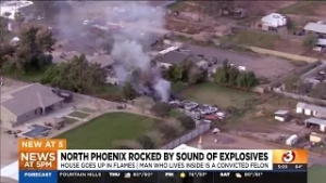 Man critically hurt after house fire in north Phoenix may have criminal history