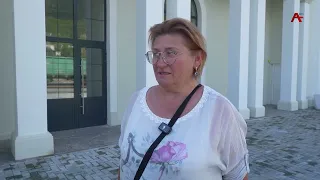 Renovation of the New Athos railway station is complete