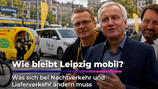 Mobility in Leipzig: What needs to change regarding local transport and delivery services | Sachs...