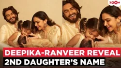 Deepika Padukone, Ranveer Singh NAME their second daughter Devi, share FIRST family pic Ft Dua