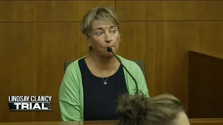 Lindsay Clancy's former mother-in-law testifies, asked about religion