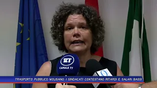MOLISE PUBLIC TRANSPORT: UNIONS PROTEST DELAYS AND LOW WAGES