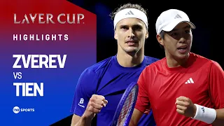 CUP GLORY! 🏆 | Alexander Zverev vs Learner Tien | Day 3 | Laver Cup 2026 Extended Highlights